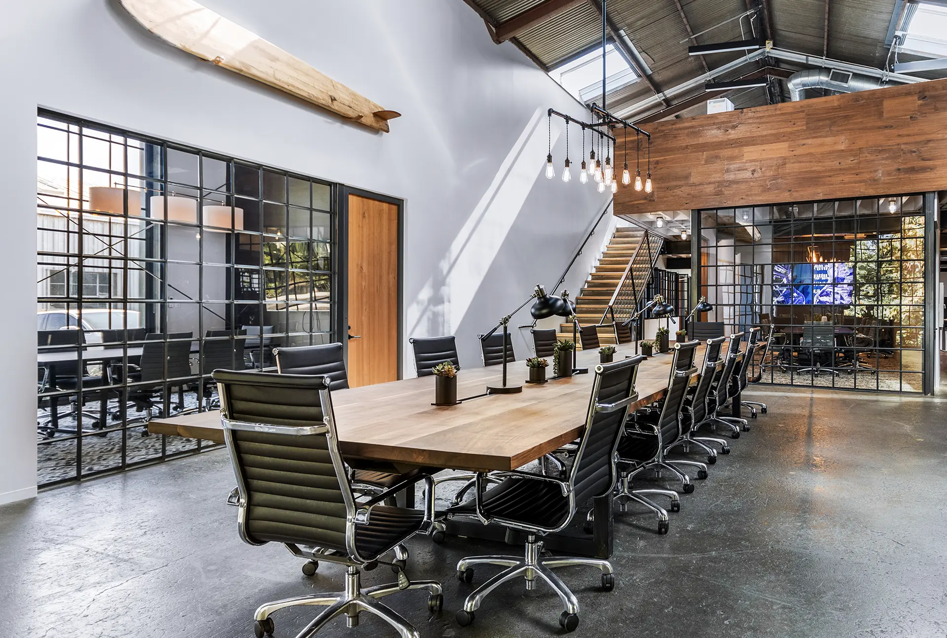 The conference room at Kastner Los Angeles